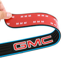 Load image into Gallery viewer, Brand New 4PCS Universal GMC Blue Rubber Car Door Scuff Sill Cover Panel Step Protector