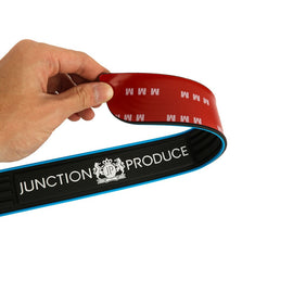 Brand New 4PCS Universal Junction Produce Blue Rubber Car Door Scuff Sill Cover Panel Step Protector