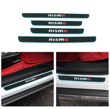 Load image into Gallery viewer, Brand New 4PCS Universal Nismo Blue Rubber Car Door Scuff Sill Cover Panel Step Protector