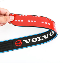 Brand New 4PCS Universal Volvo Blue Rubber Car Door Scuff Sill Cover Panel Step Protector