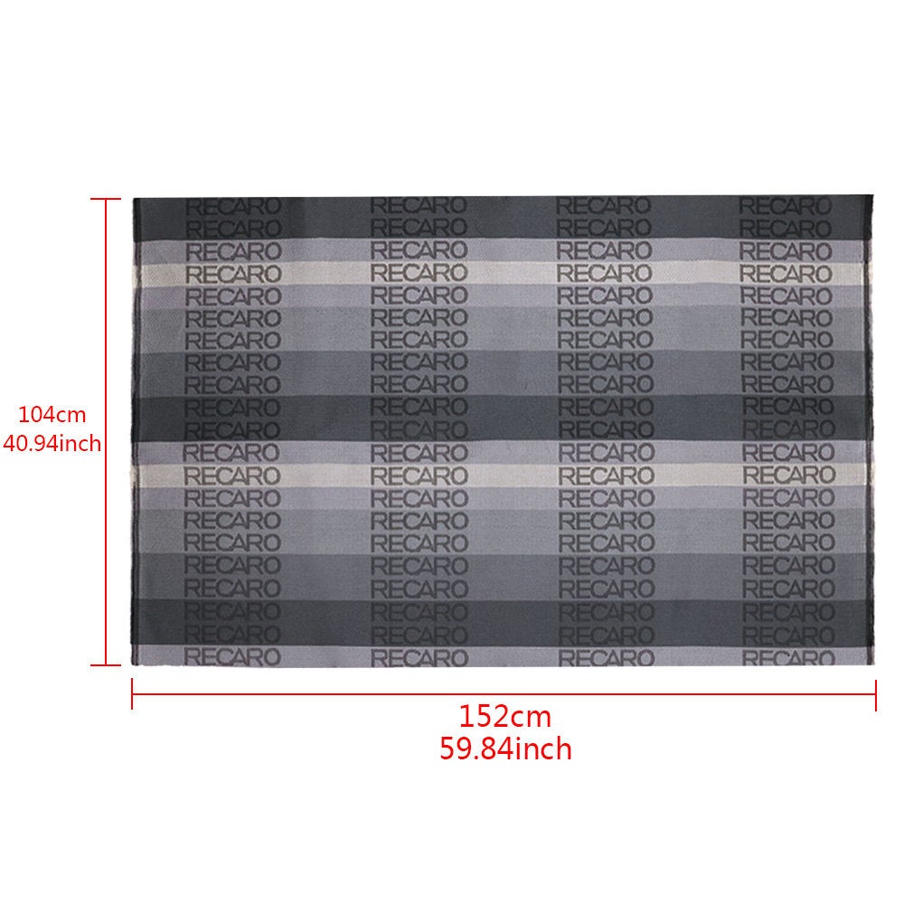 Brand New Graduation Recaro Fabric Material SEAT Cover Cloth For Universal Interior