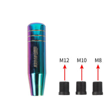 Load image into Gallery viewer, Brand New Universal 13CM JDM MUGEN Neo-Chrome Manual Transmission shifter 5&amp;6 Speed Shift Knob
