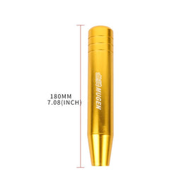 Brand New Universal 18CM JDM MUGEN Gold Manual Transmission shifter 5&6 Speed Shift Knob