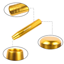 Load image into Gallery viewer, Brand New Universal 18CM JDM MUGEN Gold Manual Transmission shifter 5&amp;6 Speed Shift Knob