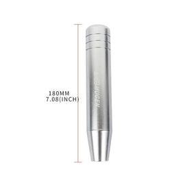 Brand New Universal 18CM JDM MUGEN Silver Manual Transmission shifter 5&6 Speed Shift Knob