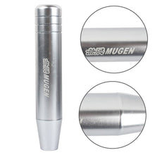Load image into Gallery viewer, Brand New Universal 18CM JDM MUGEN Silver Manual Transmission shifter 5&amp;6 Speed Shift Knob