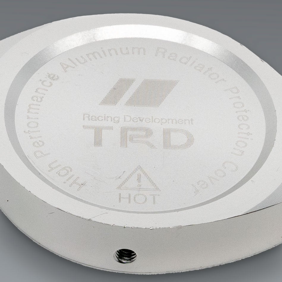 Brand New TRD Silver Billet Aluminum Radiator Protector Pressure Cap Cover Performance