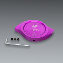 Load image into Gallery viewer, Brand New TOYOTA TRD Purple Billet Aluminum Radiator Protector Pressure Cap Cover Performance