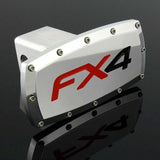 Brand New FX4 Silver Tow Hitch Cover Plug Cap 2