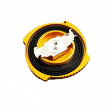 Load image into Gallery viewer, Brand New Ralliart Gold Aluminum Racing Engine Oil Filler Cap For MITSUBISHI