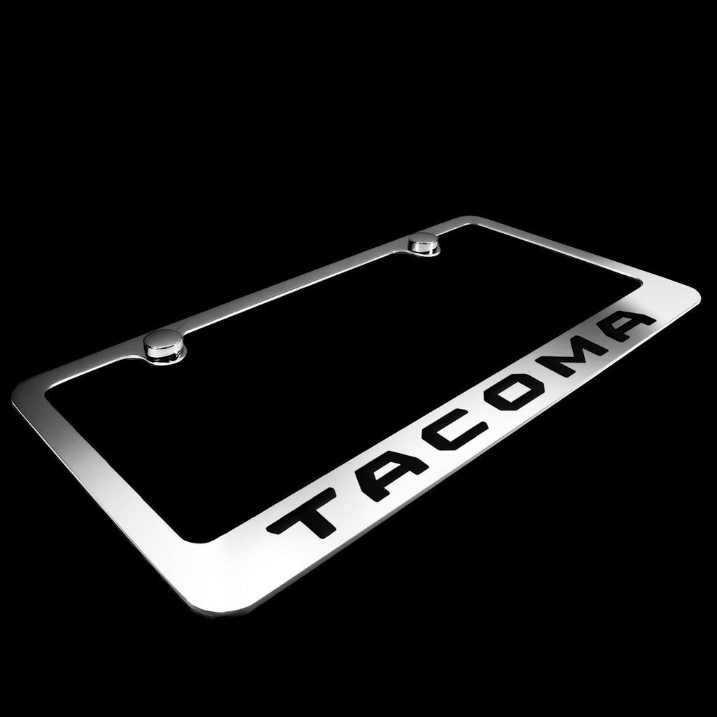 Brand New 2PCS Toyota Tacoma Chrome Plated Brass License Plate Frame Officially Licensed