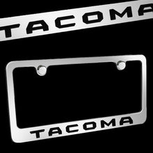 Load image into Gallery viewer, Brand New 1PCS Toyota Tacoma Chrome Plated Brass License Plate Frame Officially Licensed