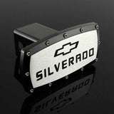 Brand New Chevrolet Silverado Black Tow Hitch Cover Plug Cap 2