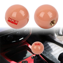 Load image into Gallery viewer, Brand New Universal HKS JDM Glow In The Dark Red Round Ball Shift Knob For Toyota Scion Wrx Subaru M12X1.25 M8 M10 M12 Thread