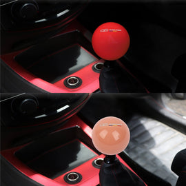 Brand New Universal Mugen Power JDM Glow In The Dark Red Round Ball Shift Knob For Toyota Scion Wrx Subaru M12X1.25 M8 M10 M12 Thread