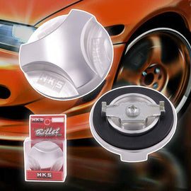 Brand New HKS Silver Engine Oil Fuel Filler Cap Billet For Mitsubishi