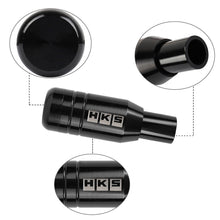 Load image into Gallery viewer, Brand New Universal JDM HKS Aluminum Black Automatic Gear Stick Shift Knob Lever Shifter