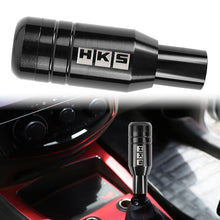 Load image into Gallery viewer, Brand New Universal JDM HKS Aluminum Black Automatic Gear Stick Shift Knob Lever Shifter
