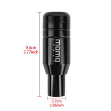 Load image into Gallery viewer, Brand New Universal JDM Momo Aluminum Black Automatic Gear Stick Shift Knob Lever Shifter