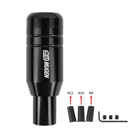 Brand New Universal JDM Mugen Aluminum Black Automatic Gear Stick Shift Knob Lever Shifter