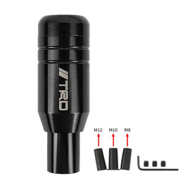 Brand New Universal JDM TRD Aluminum Black Automatic Gear Stick Shift Knob Lever Shifter