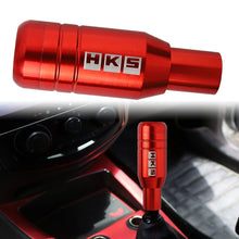 Load image into Gallery viewer, Brand New Universal JDM HKS Aluminum Red Automatic Gear Stick Shift Knob Lever Shifter