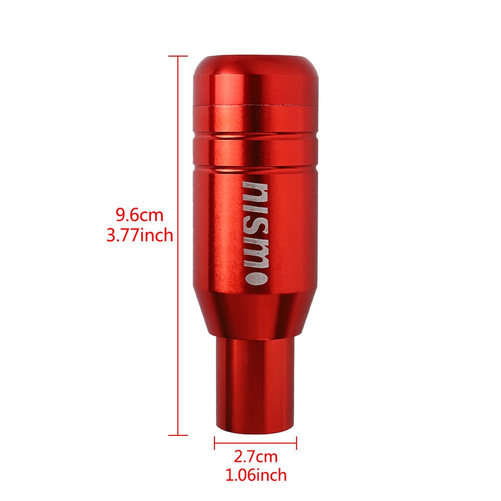 Brand New Universal JDM Nismo Aluminum Red Automatic Gear Stick Shift Knob Lever Shifter