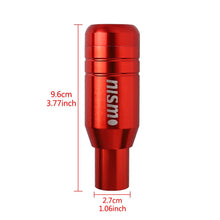 Load image into Gallery viewer, Brand New Universal JDM Nismo Aluminum Red Automatic Gear Stick Shift Knob Lever Shifter