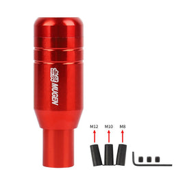 Brand New Universal JDM Mugen Aluminum Red Automatic Gear Stick Shift Knob Lever Shifter