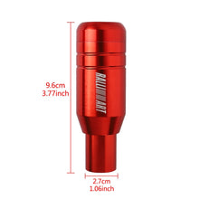 Load image into Gallery viewer, Brand New Universal JDM Ralliart Aluminum Red Automatic Gear Stick Shift Knob Lever Shifter