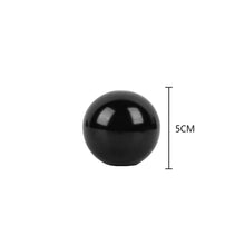 Load image into Gallery viewer, Brand New Universal Ralliart Black Aluminum Round Ball Shift Knob Manual Car Racing Gear Shifter M8 M10 M12