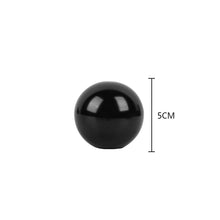 Load image into Gallery viewer, Brand New Universal Mugen Black Aluminum Round Ball Shift Knob Manual Car Racing Gear Shifter M8 M10 M12