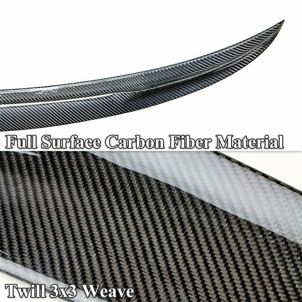 BRAND NEW 2019-2023 BMW 320i 330i M340i G20 M4 Type Real Carbon Fiber Rear Trunk Spoiler