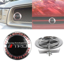 Load image into Gallery viewer, Brand New JDM TRD Plastic Round Emblem Front Grille Badge For All Cars Front Grille