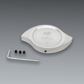 Brand New TOYOTA TRD Silver Billet Aluminum Radiator Protector Pressure Cap Cover Performance