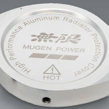 Load image into Gallery viewer, Brand New Mugen Power Silver Billet Aluminum Radiator Protector Pressure Cap Cover Performance