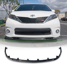 Load image into Gallery viewer, Brand New Toyota Sienna 2011-2017 SE Model Real Carbon Fiber Front Bumper Lip Kit