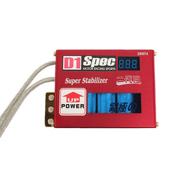 Brand New D1 Spec Red Aluminium Voltage Stabilizer II Led STYLE EARTHING & Voltage Control