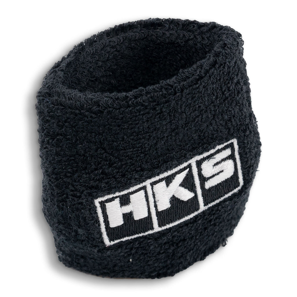 Brand New 1PCS Racing HKS Black Car Reservoir Tank Oil Cover Sock Racing Tank Sock