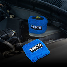 Load image into Gallery viewer, Brand New 1PCS Racing HKS Blue Car Reservoir Tank Oil Cover Sock Racing Tank Sock