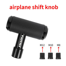 Load image into Gallery viewer, BRAND NEW NISMO BLACK Leather Car Shift Knob Aircraft Joystick Transmission Racing Gear M8 M10 M12