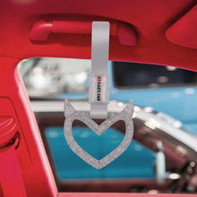 Load image into Gallery viewer, Brand New Devil Nismo Demon Heart Silver JDM TSURIKAWA Ring Subway Train Bus Handle Strap Charm Drift