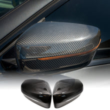 Load image into Gallery viewer, Brand New 2019-2024 BMW G20 G21 330i M340i 3-Series Real Carbon Fiber Mirror Covers Tape-On