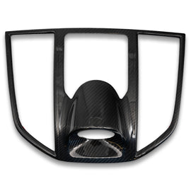 Brand New For Porsche Macan 15-21 Real Carbon Fiber Interior Front Air Vent Outlet Trim