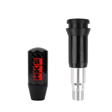 Load image into Gallery viewer, Brand New Universal HKS Black Carbon Fiber Automatic Gear Shift Knob Shifter Lever Head