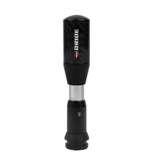 Load image into Gallery viewer, Brand New Universal Bride Black Carbon Fiber Automatic Gear Shift Knob Shifter Lever Head