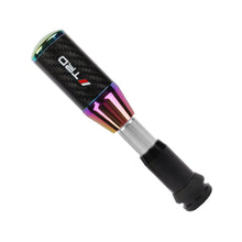 Load image into Gallery viewer, Brand New Universal TRD Neo-Chrome Carbon Fiber Automatic Gear Shift Knob Shifter Lever Head