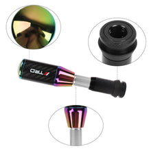 Load image into Gallery viewer, Brand New Universal TRD Neo-Chrome Carbon Fiber Automatic Gear Shift Knob Shifter Lever Head