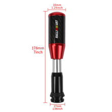 Load image into Gallery viewer, Brand New Universal Ralliart Red Carbon Fiber Automatic Gear Shift Knob Shifter Lever Head