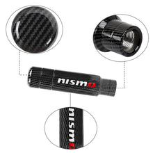 Load image into Gallery viewer, Brand New Universal Nismo Carbon Fiber Aluminum Manual Gear Stick Shift Knob Shifter M8 M10 M12